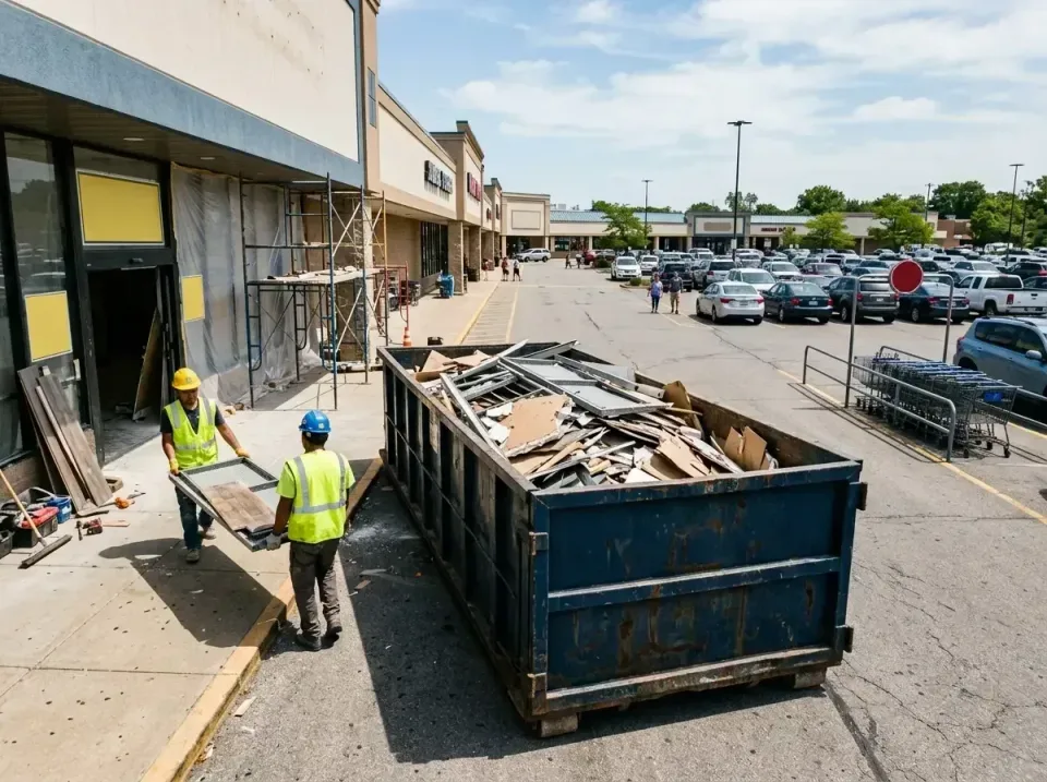 retail-store-renovation-debris-003 — frequently asked questions, Roll-off Dumpster Rentals in Olney, MD